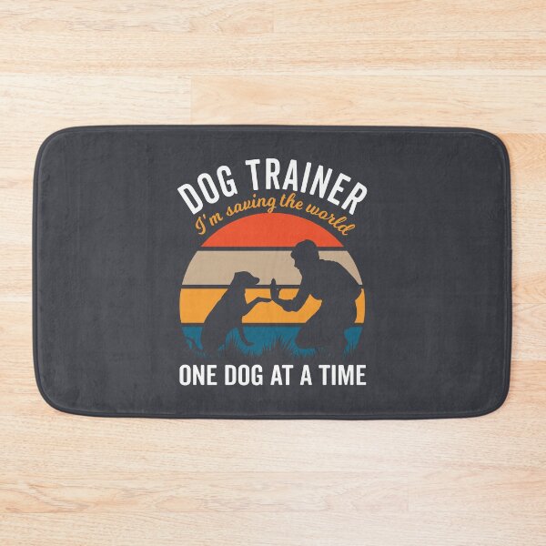 Item preview, Dog Trainer Saving the World, Vintage Sunset with Male Dog Lover designed and sold by arlutai.