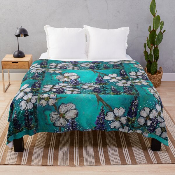 Item preview, Dogwood and Bluebonnets designed and sold by imagineabel.
