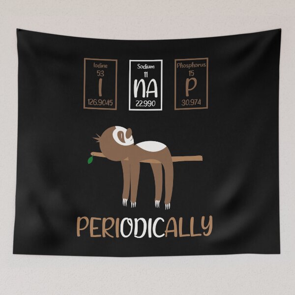 Item preview, Funny Science Sloth Cool Lazy Design,I Nap Periodically Humor Sloths Lovers Present Women Men designed and sold by pedrored369.