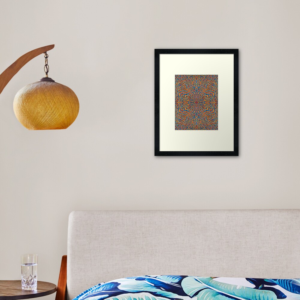 Item preview, Framed Art Print designed and sold by Sznajberg.