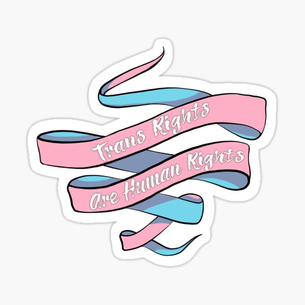 Item preview, Trans Rights are Human Rights designed and sold by irlfairy.
