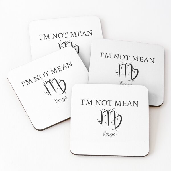 Item preview, I'M NOT MEAN I'M A VIRGO designed and sold by ForUrTasteOnly.