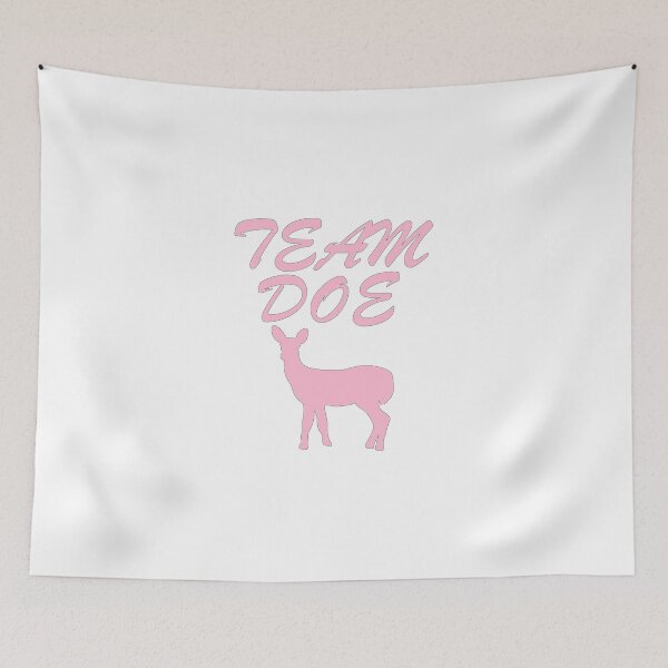 Item preview, Team Doe Pink Girl Mom Baby Shower Gender Reveal Party Cute Funny Gift designed and sold by arcadetoystore.