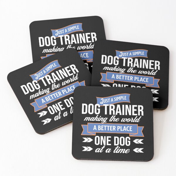 Item preview, Simple Dog Trainer Making the World a Better Place, Dog Training Typography Quote designed and sold by arlutai.