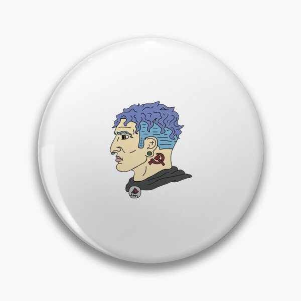 Item preview, Leftist Chad Wojak Sticker designed and sold by MrPoggersdorf.