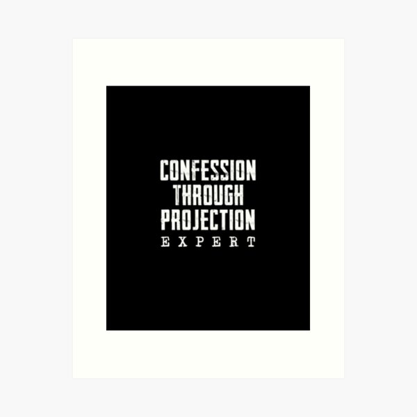 Item preview, Confession Through Projection Expert designed and sold by twHistory.