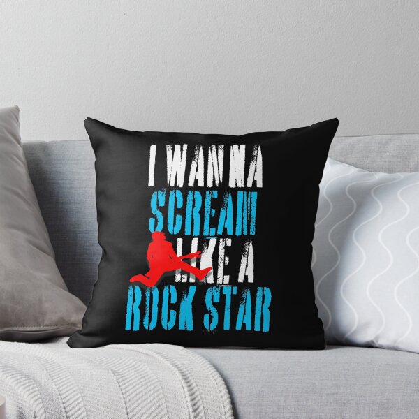 Item preview, I wanna scream like a rock star. designed and sold by studiohfy.