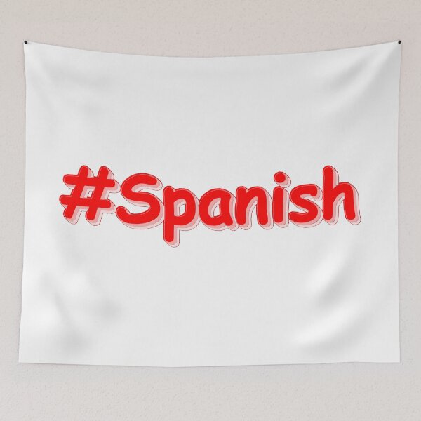 Item preview, "#Spanish " Cute Design. Buy Now designed and sold by Health And Fitness Posts e-Store.