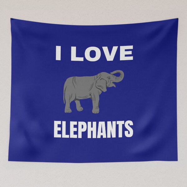 Item preview, I love Elephants designed and sold by fev-rocks.