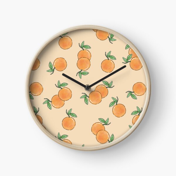 Item preview, Aesthetic Watercolor Orange Pattern designed and sold by Yakuinie.
