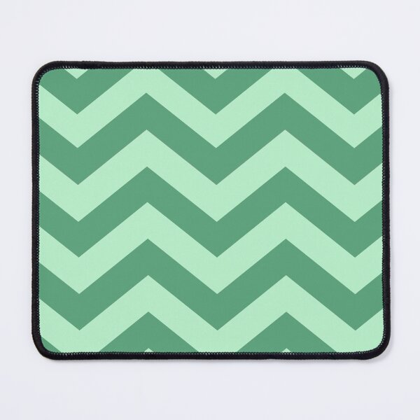 Item preview, Green ZigZag Curved Pattern designed and sold by Yeldiz.