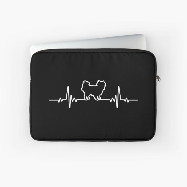 Item preview, Minimalist Heartbeat Japanese Chin designed and sold by More Cute Dogs.