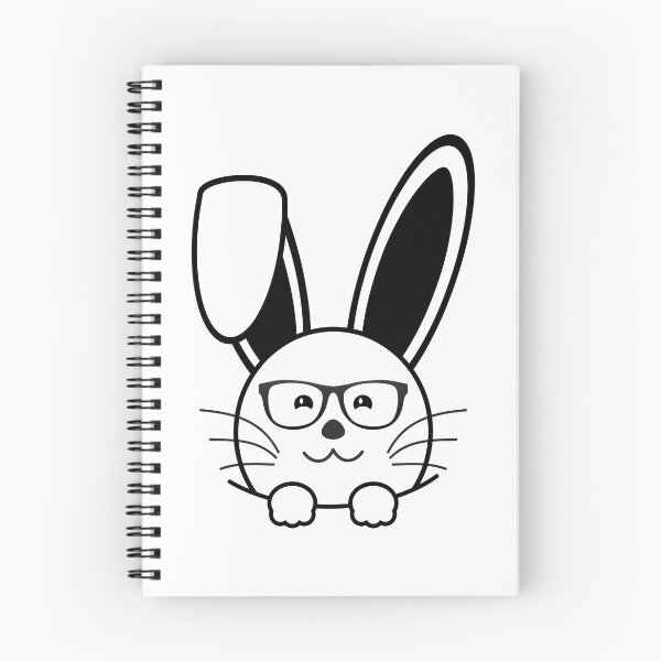 Item preview, Bunny with galsses designed and sold by kapiks.