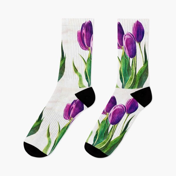 Item preview, Purple tulips in the wind designed and sold by Carina  Defilipe.
