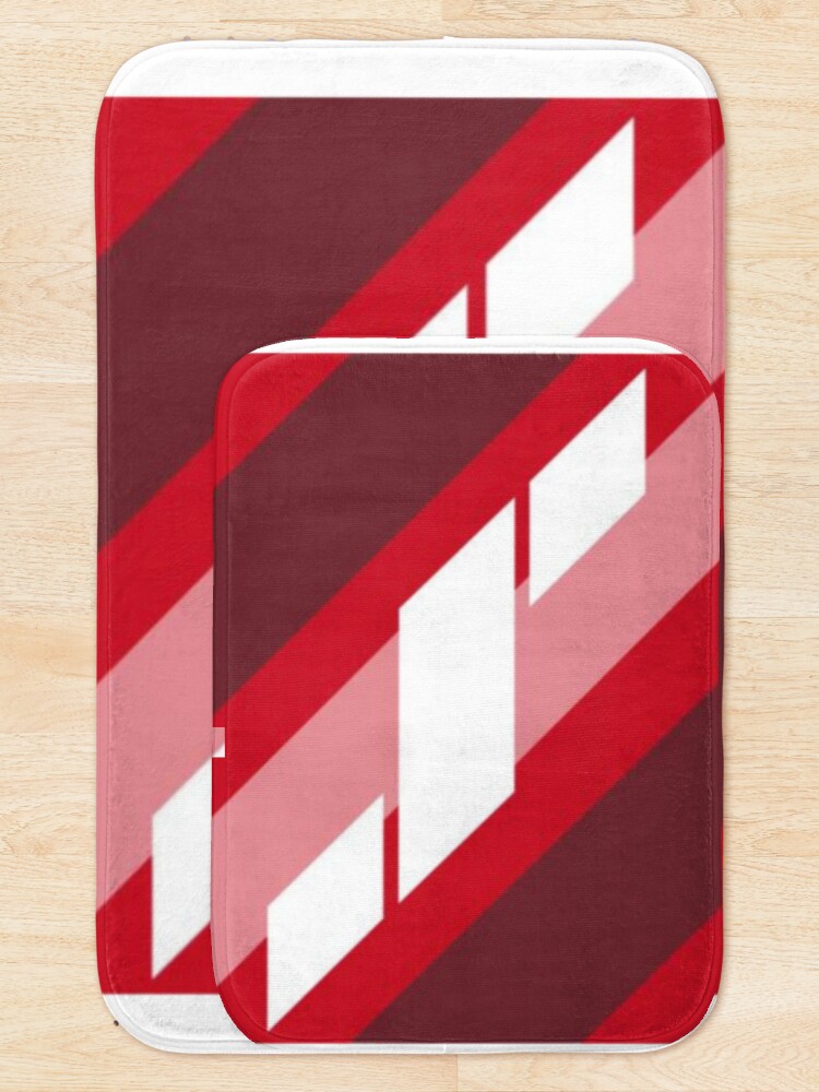 Thumbnail 5 of 6, Bath Mat, ABSTRACT RACE TRACK designed and sold by GauravArtist.