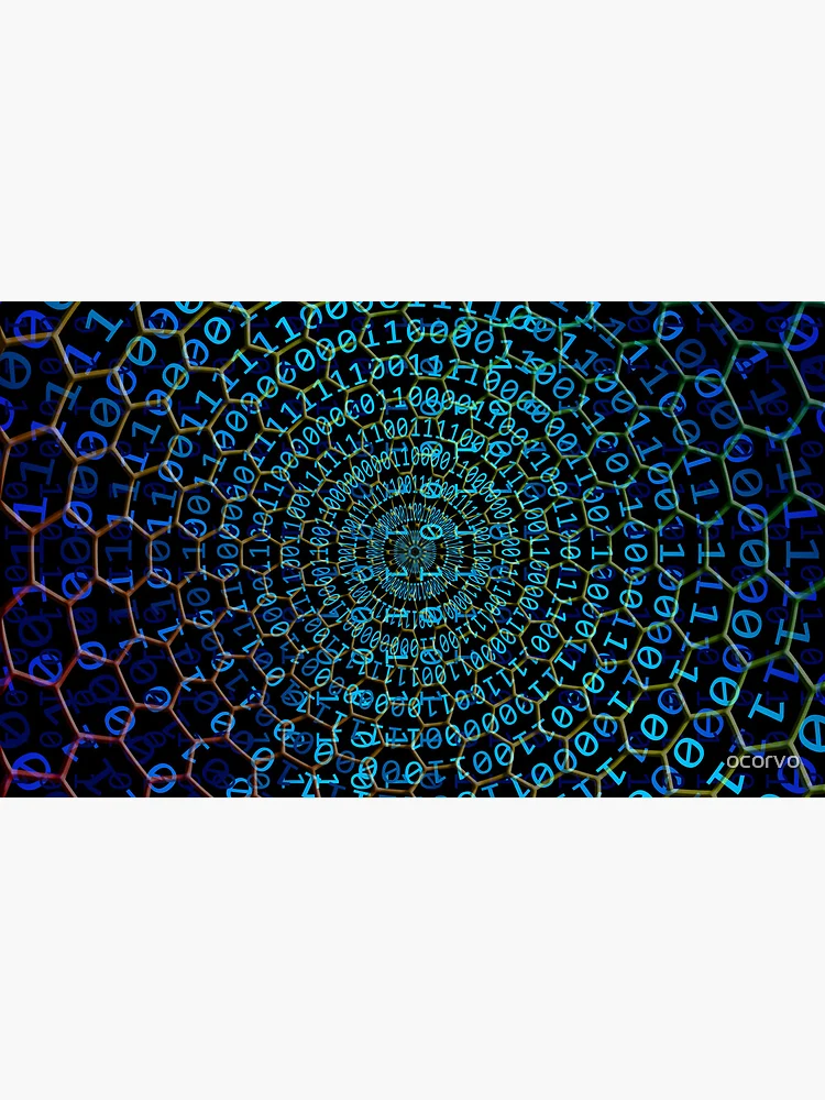 Thumbnail 4 of 4, Coffee Mug, binary code designed and sold by ocorvo.