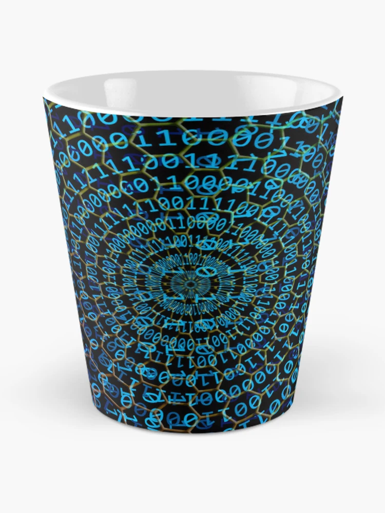 Thumbnail 2 of 4, Coffee Mug, binary code designed and sold by ocorvo.