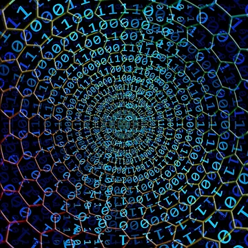 Artwork thumbnail, binary code by ocorvo