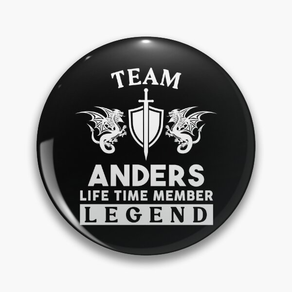 Artikelvorschau, Anders Name T Shirt - Anders Legend Lifetime Member Gift Item Tee entworfen und verkauft von anthonyodo.