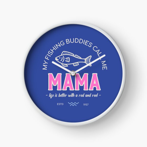 Item preview, My fishing buddies call me Mama (pink) designed and sold by hardscuffle.