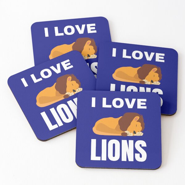 Item preview, I love Lions designed and sold by fev-rocks.