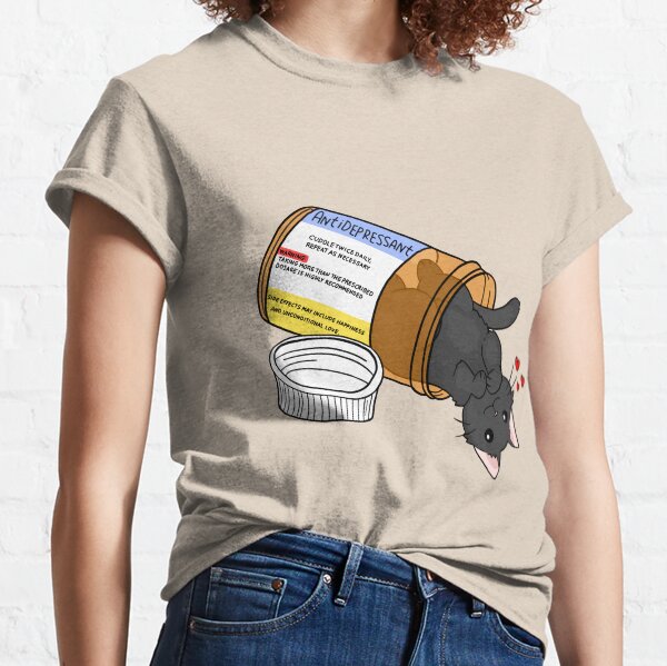 kitty antidepressant love medicine Classic T-Shirt
