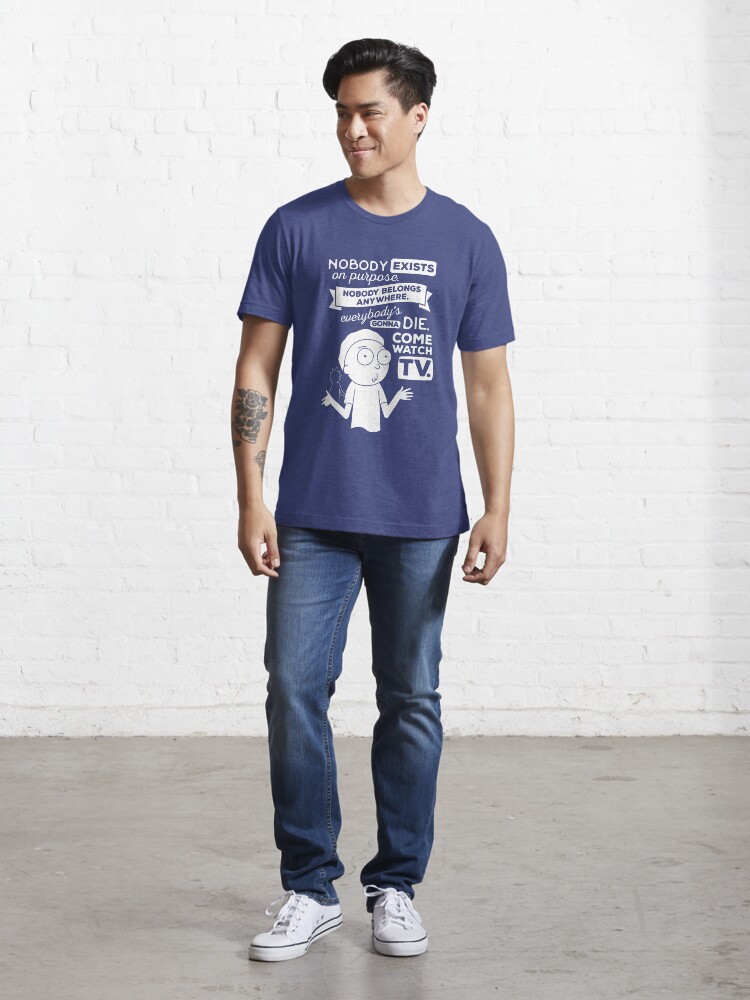 nobody exists on purpose shirt