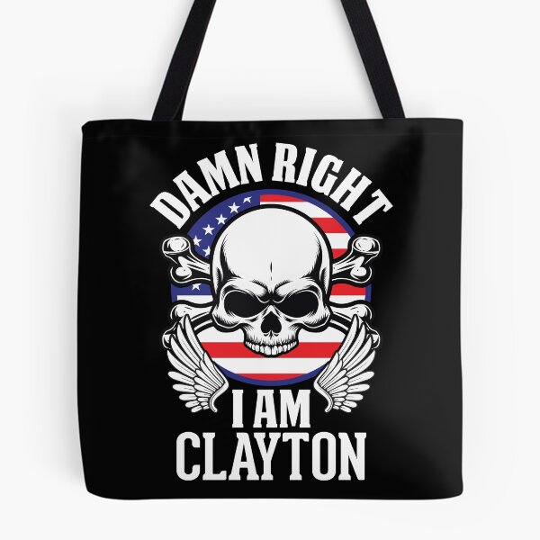 Item preview, Skull Lover Damn Right I Am Clayton designed and sold by ForeverInTime.