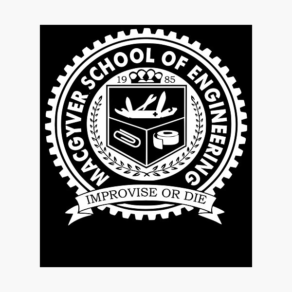 Item preview, Macgyver School Of Engineering designed and sold by jacobrodell11.