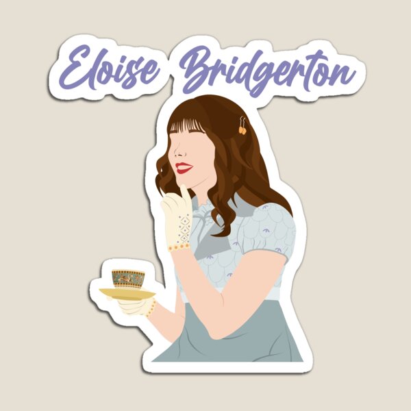 Aperçu de l'œuvre Illustration d'Éloïse Bridgerton créée et vendue par thelazyllama.