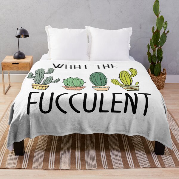 Item preview, WHAT THE FUCCULENT designed and sold by kapiks.