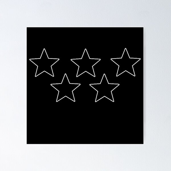 American Flag Star Stencil - XL