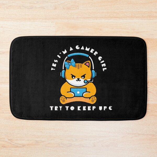 Item preview,  Yes I'm A Gamer Girl Gaming Tabby Cat designed and sold by TheWildFlix.