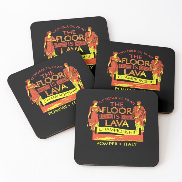 Item preview, Pompeii Floor is Lava Championship Historical Disaster Italy designed and sold by jacobrodell11.