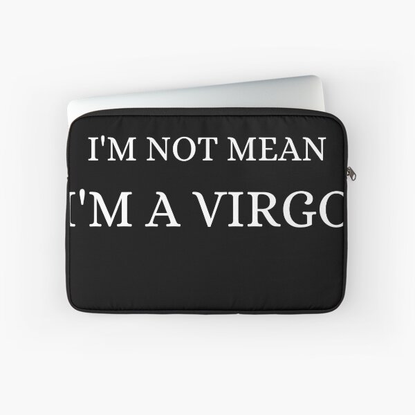 Item preview, I'M NOT MEAN I'M A VIRGO designed and sold by ForUrTasteOnly.