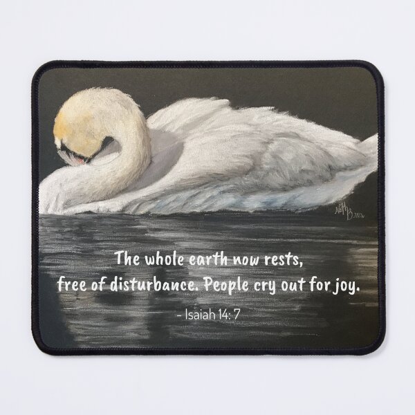 Item preview, Calm peace and joy on earth | Isaiah 14:7 Bible Verse designed and sold by NathBros.