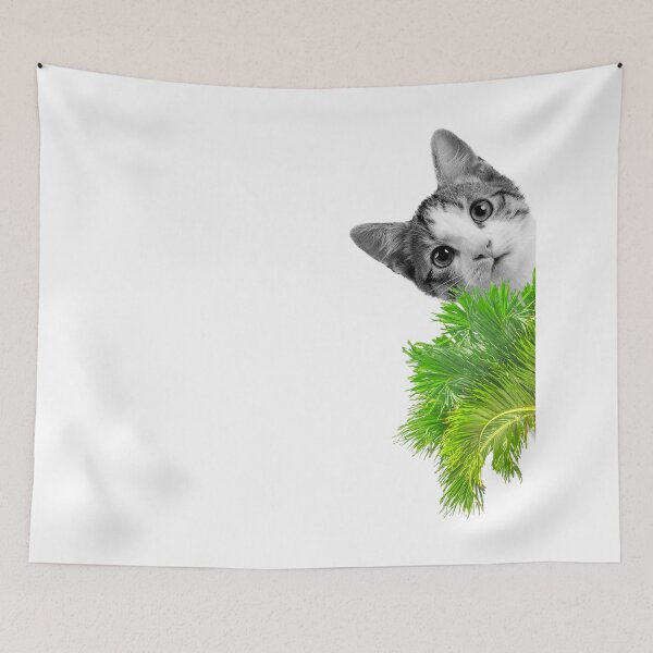 Item preview, Cute Sneaky Funny Cat - Cute Cat designed and sold by The Love Quill.