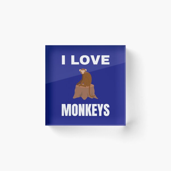 Item preview, I love Monkeys designed and sold by fev-rocks.