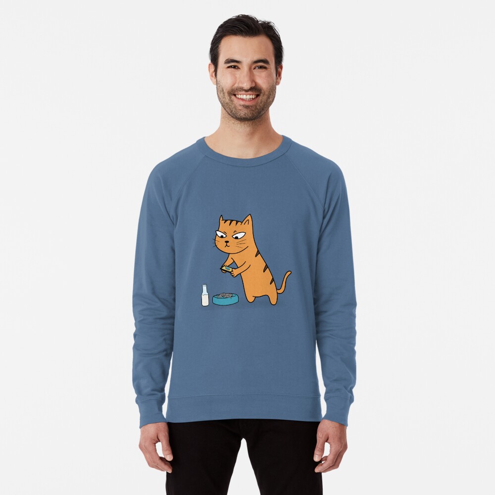 Item preview, Lightweight Sweatshirt designed and sold by cartoonbeing.