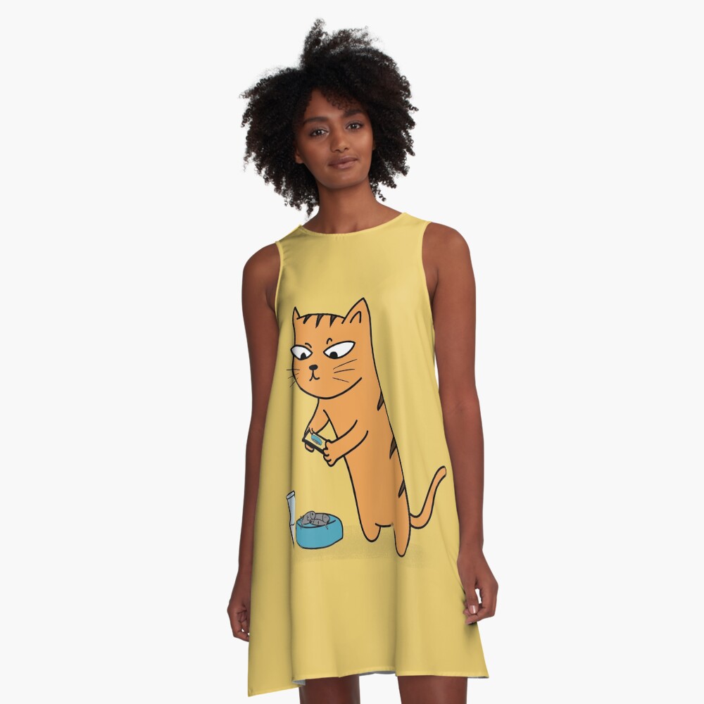 Item preview, A-Line Dress designed and sold by cartoonbeing.