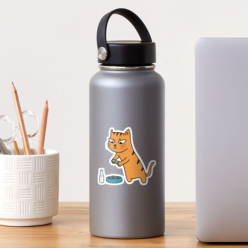 Foodie Cat Sticker