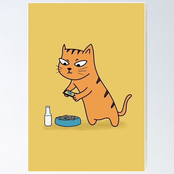 Item preview, Foodie Cat designed and sold by cartoonbeing.