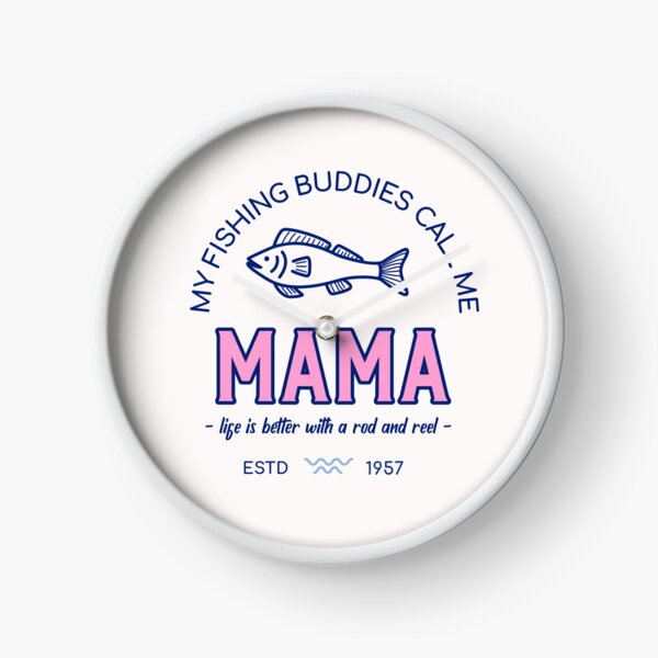 Item preview, My fishing buddies call me Mama (pink) designed and sold by hardscuffle.