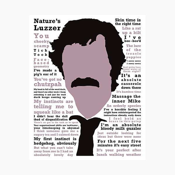 Item preview, Mike Wozniak Taskmaster Quotes designed and sold by meghankozal.