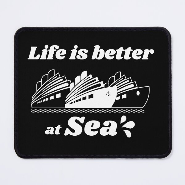 Item preview,  Life Is Better At Sea designed and sold by BronikowskiART.
