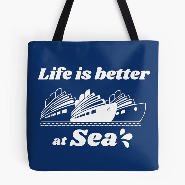 Item preview,  Life Is Better At Sea designed and sold by BronikowskiART.
