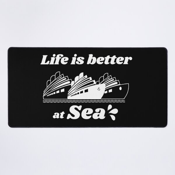 Item preview,  Life Is Better At Sea designed and sold by BronikowskiART.