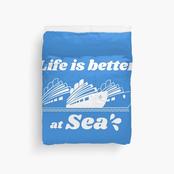 Item preview,  Life Is Better At Sea designed and sold by BronikowskiART.