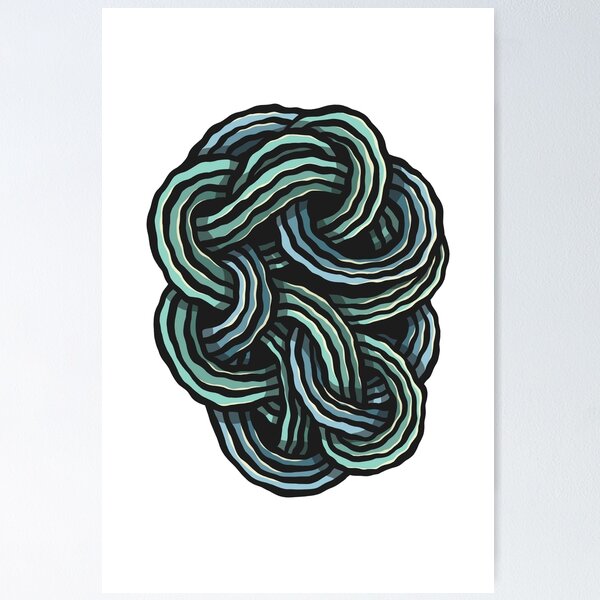 Item preview, knot in the lines II designed and sold by theartlines.