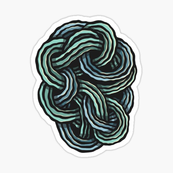 Item preview, knot in the lines II designed and sold by theartlines.